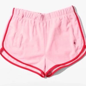 Glossier Pink Terry Cloth Summer Shorts Sz XXXL